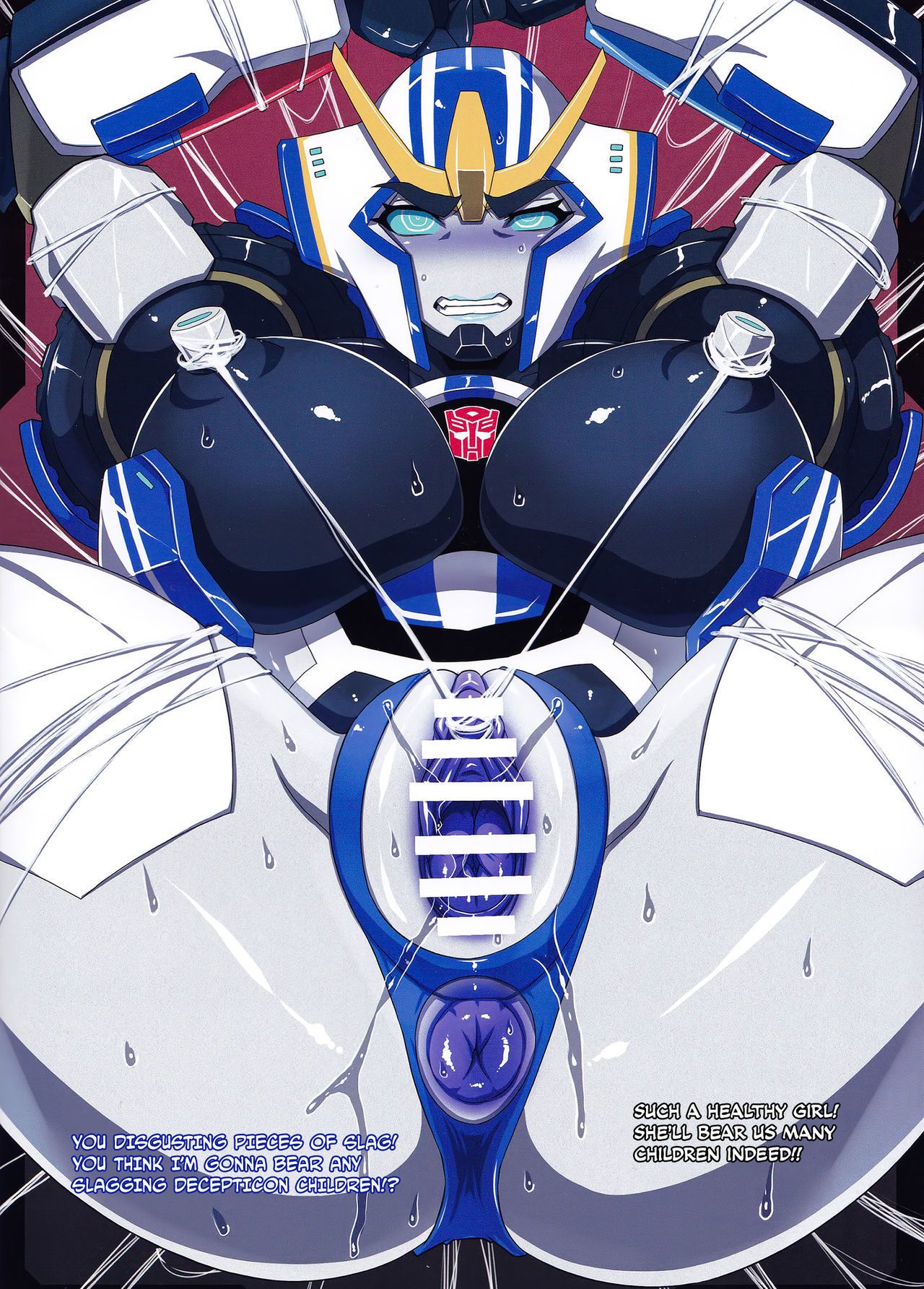 (comic1â˜†9) โชจิคุ คุณสาย kachuusha (denki shougun) แข็งแกร่ง ผู้หญิง (transformers) =tll + cw=