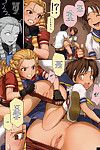 (c74) खोटी (rustle) Sakura करने के लिए karin. Sakura & Karin (boost!) (street fighter) उठना decensored