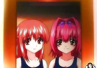 zwei junge Lesben Mädchen spielen in die Dusche hentai.xxx