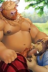 Gay Furry picturies with stories - part 6