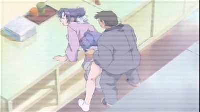 Grande Peitos Anime estudante tem Sexo no escola Hentai 2 min