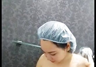 Phone 129 camera thai girlfriend shower - 55 sec