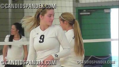 winzige Eng spandex volleyball Shorts 1 min 37 sec hd