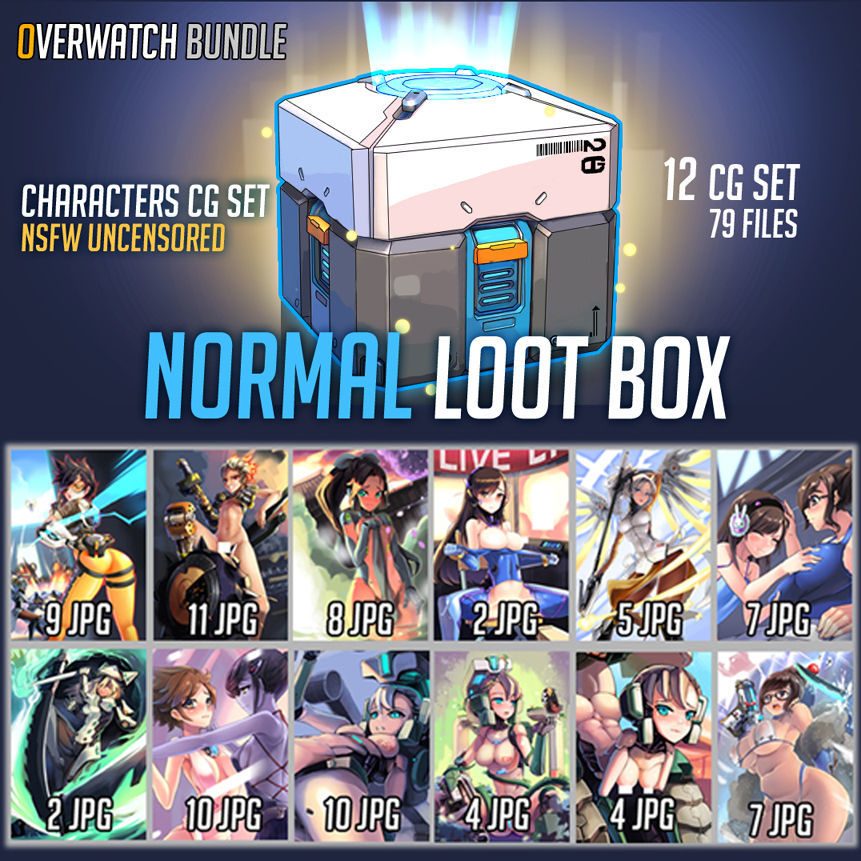overwatch R 18 loot box