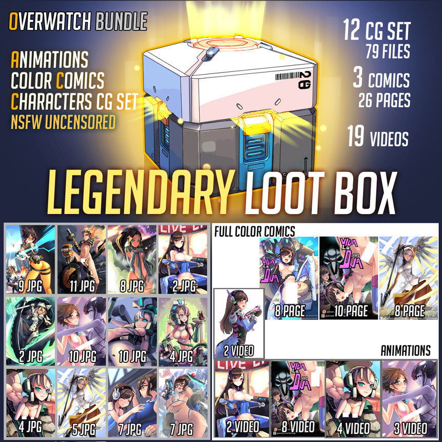 Overwatch R-18 Loot Box