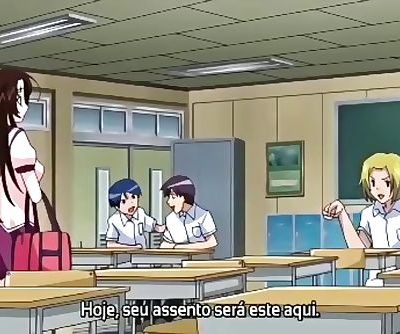 hentai Ragazza utilizza un Dildo in classe