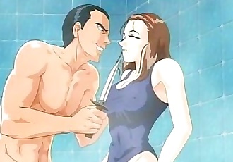 la ducha Anime chick Consigue propiedad 6 min