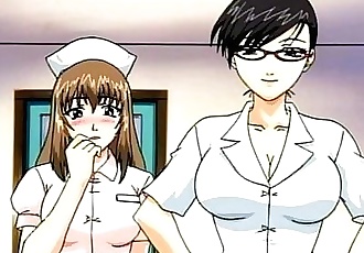 Niedlich hentai Krankenschwester gefickt auf die Stock 8 min