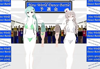 mmd novo Mundo Dança batalha