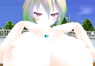 Giantess breast expansion