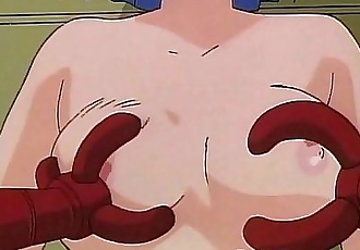 ยัง Hentai ผู้หญิง tentacled โดย หุ่นยนต์ 5 มิน