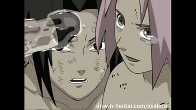 Sakura and Naruto sex in florest - 8 min