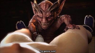 Young Hentai Girl Fucked By A Monster - Vol. 3 - 3 min