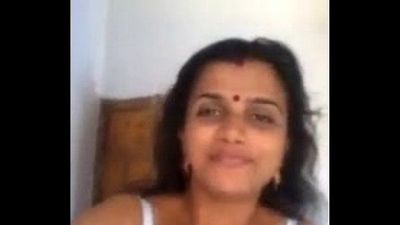 indyjski gorąca W ciocia Nagie Selfie i Masturbacja dla Facet wowmoyback 2 min