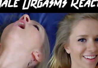 GIRL REACTS TO FEMALE ORGASMS - HONEST PORN REACTIONS - HPR02