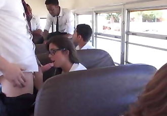Digital Playground- Cute Teen Fucks Boyfriend inside the School Bus