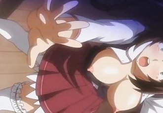 geil Anime Schule Mädchen Mit ein schwer Sex :Von: komisch monster