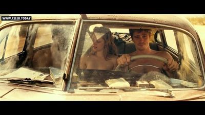 Kristen Stewart - Naked Threesome, Topless Sex Scenes - On the Road (2012)