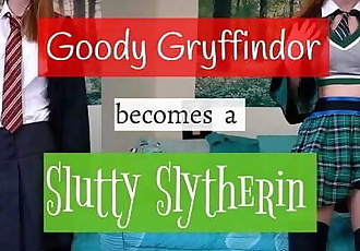 goody Gryffindor olur bir sürtük Slytherin