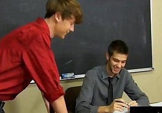 Gay fuck Elijah White and Max Morgan are stuck grading their