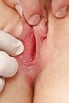 Shaved cunt of gyno lady Lilight Lee is nicely fucked by her doctor