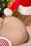 منفردا فتاة Alaina فوكس تحرير كبيرة الطبيعية الثدي شكل عيد الميلاد الزي - جزء 2