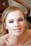 Blonde office babe with blue eyes Jillian Janson amazing sex at work - part 2