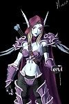 WOW Sylvanas Windrunner and some undead