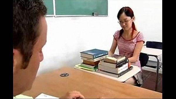 tiny asian student gets cock