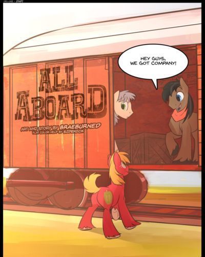 Braeburned All Aboard (My Little Pony: Friendship is Magic)