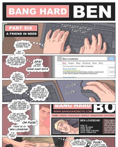 砰 硬 Ben - 零件 6-10 年轻男同 同性恋 帕特里克 外景 类 漫画 钉 帅哥