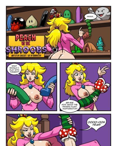 Doomington Peach vs the Shroobs (Super Mario Bros.)