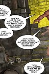 D La servidumbre comics Anime Facial corrida en Prisión Dibujos animados - Parte 625