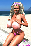 Nackt sexy D Strand blonde Mit große Titten - Teil 337