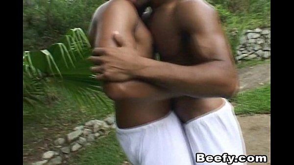 Black Guy Fucks Beefy Gay With Big Dick