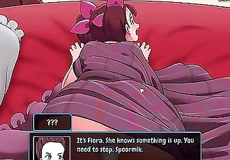 geil für Sex lila Behaarte Anime Mädchen bekommt gefickt in die anus und in Ihr Fantastisch pussy l Meine Sexy gameplay..
