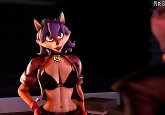 sly cooper has a threesome with carmelita fox and krystal and he knocks them up by mrsafetylion 5 min 720p