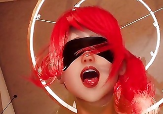 rood hoofd Bondage stik rit pov ruw openbaar Fetish 3d jap ongecensureerde