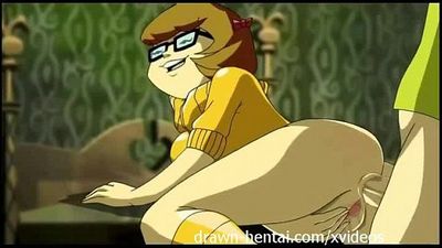 स्कूबी डू अश्लील Velma चाहता है एक भाड़ में जाओ एक thon 5 मिन