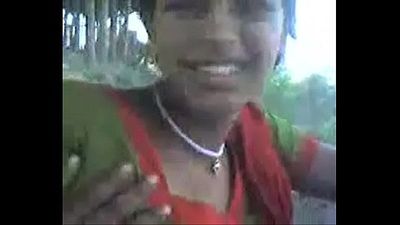 desi sangali Village Girl showing boobs to lover outdoor - 3 min