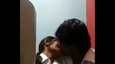 desi COLLEGE Students Kissing & Rubbing in Internet Cafe - 2 min