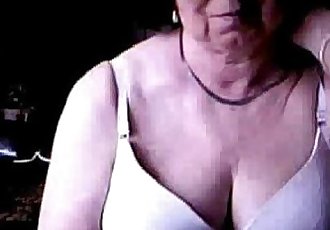 Hacked webcam Catturato il mio vecchio mamma Avendo divertente a pc 7 min